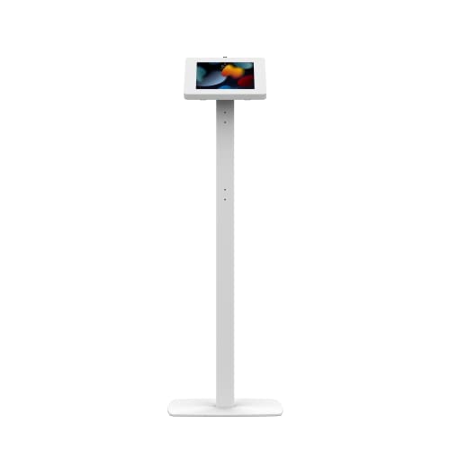 Thin Floor Stand – CTA Tall Standing 360 Degree Kiosk Display Tablet Holder with Charger Access & Lock