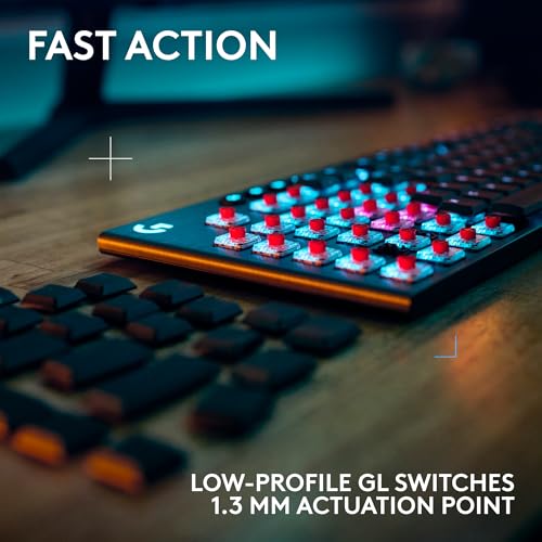 Logitech G915 X Lightspeed Low-Profile Wireless Gaming Keyboard