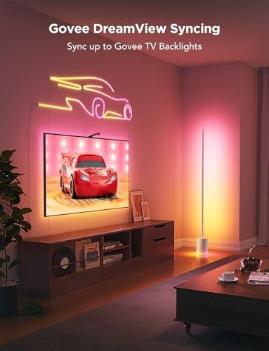 Govee RGBIC Smart Floor Lamp with 64+ Scenes & Music Sync