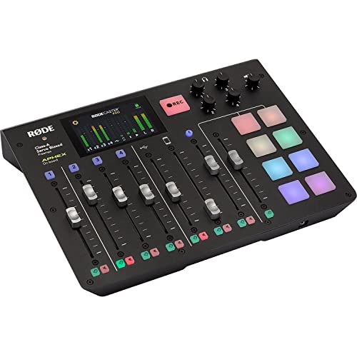 RØDE RØDECaster All-in-One Production Solution for Podcasting, Streaming, Music Production and Content Creation
