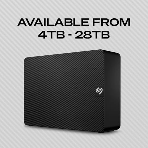 Seagate Expansion 10TB External Hard Drive HDD - USB 3.0, with Rescue Data Recovery Services (STKP10000402)