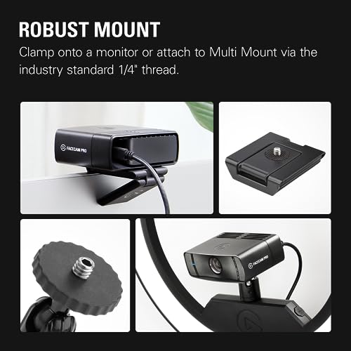 Elgato Facecam Pro 4K60 Webcam for Streaming & Video Calls