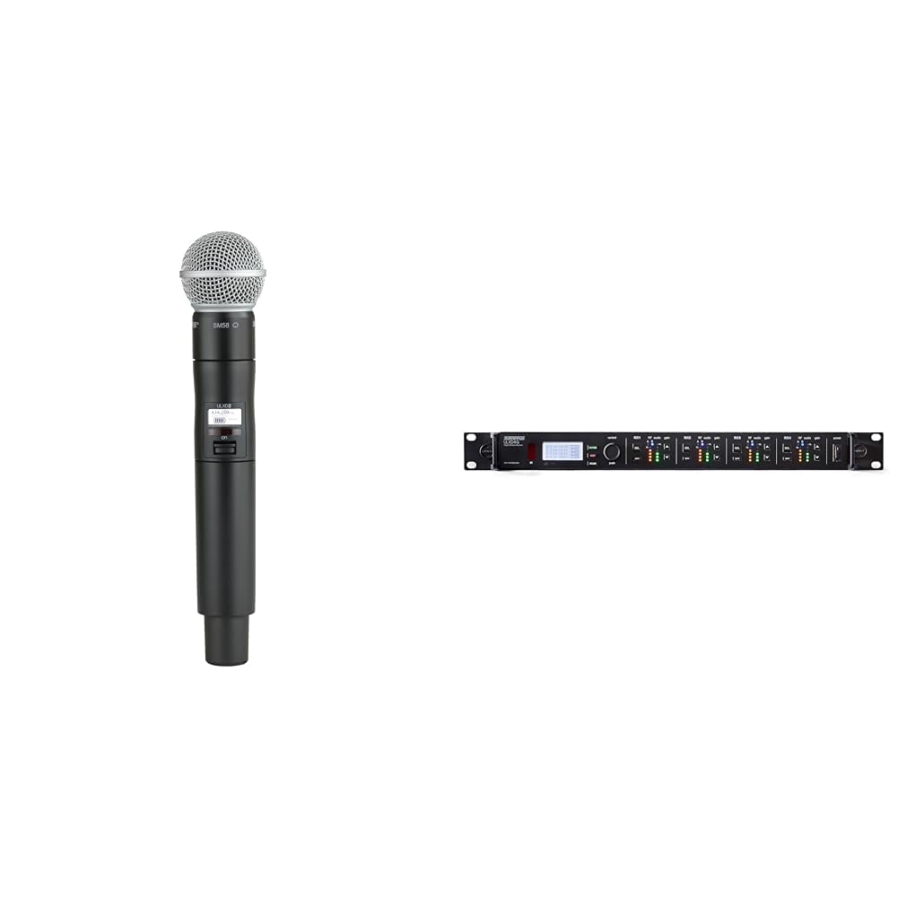 Shure ULXD24Q Quad Wireless SM58 Microphone System