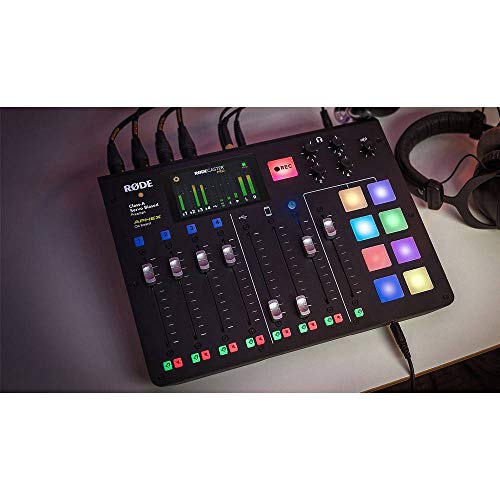RØDE RØDECaster All-in-One Production Solution for Podcasting, Streaming, Music Production and Content Creation