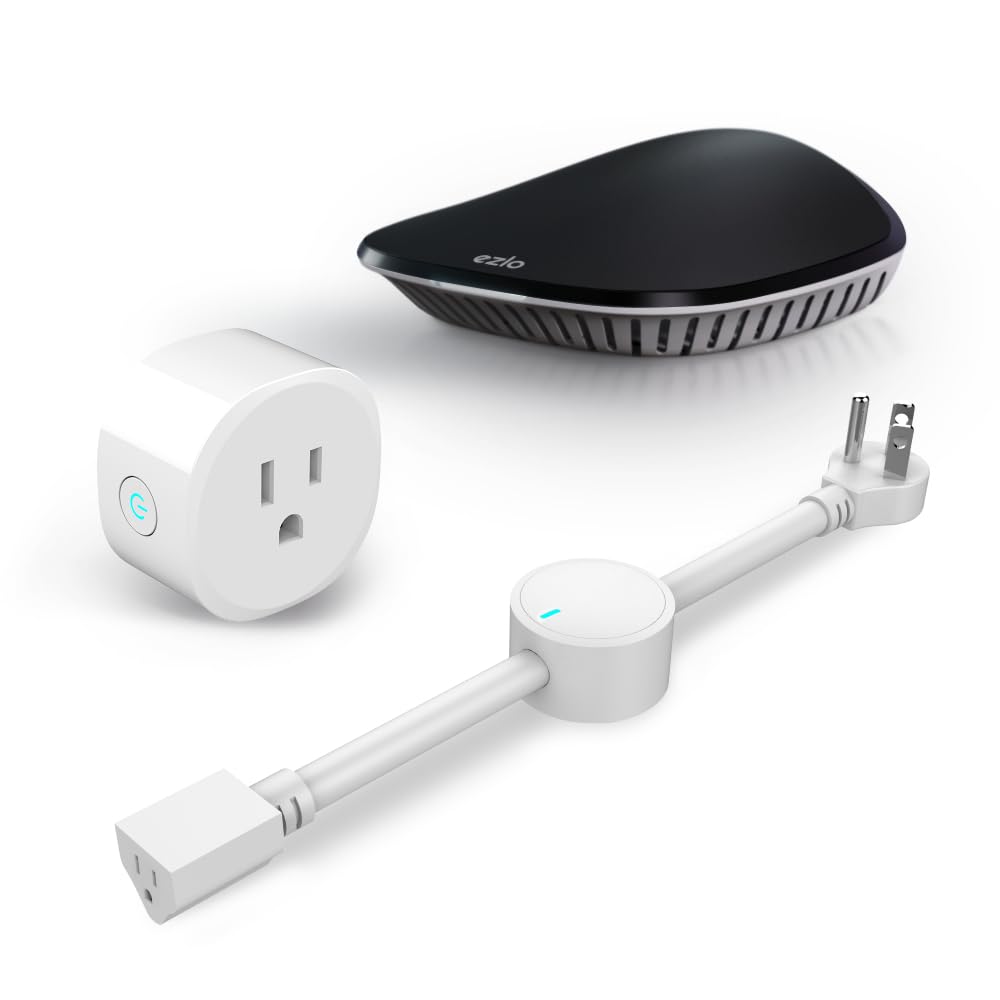 Ezlo Plus Smart Home Hub Kit with Z-Wave Plug & Switch