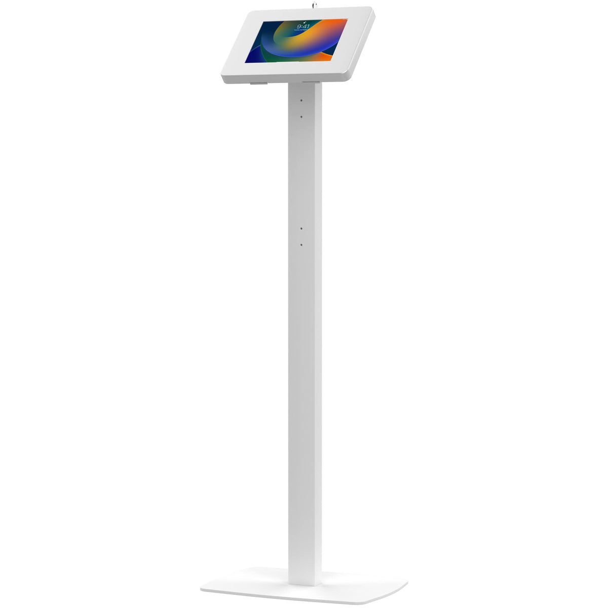 Thin Floor Stand – CTA Tall Standing 360 Degree Kiosk Display Tablet Holder with Charger Access & Lock