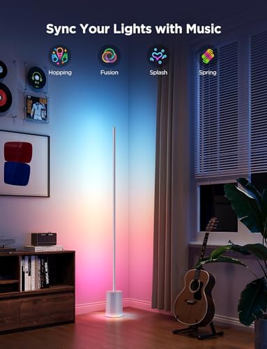 Govee RGBIC Smart Floor Lamp with 64+ Scenes & Music Sync