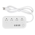 Smart Power Strip with 4 USB Ports & Surge Protection