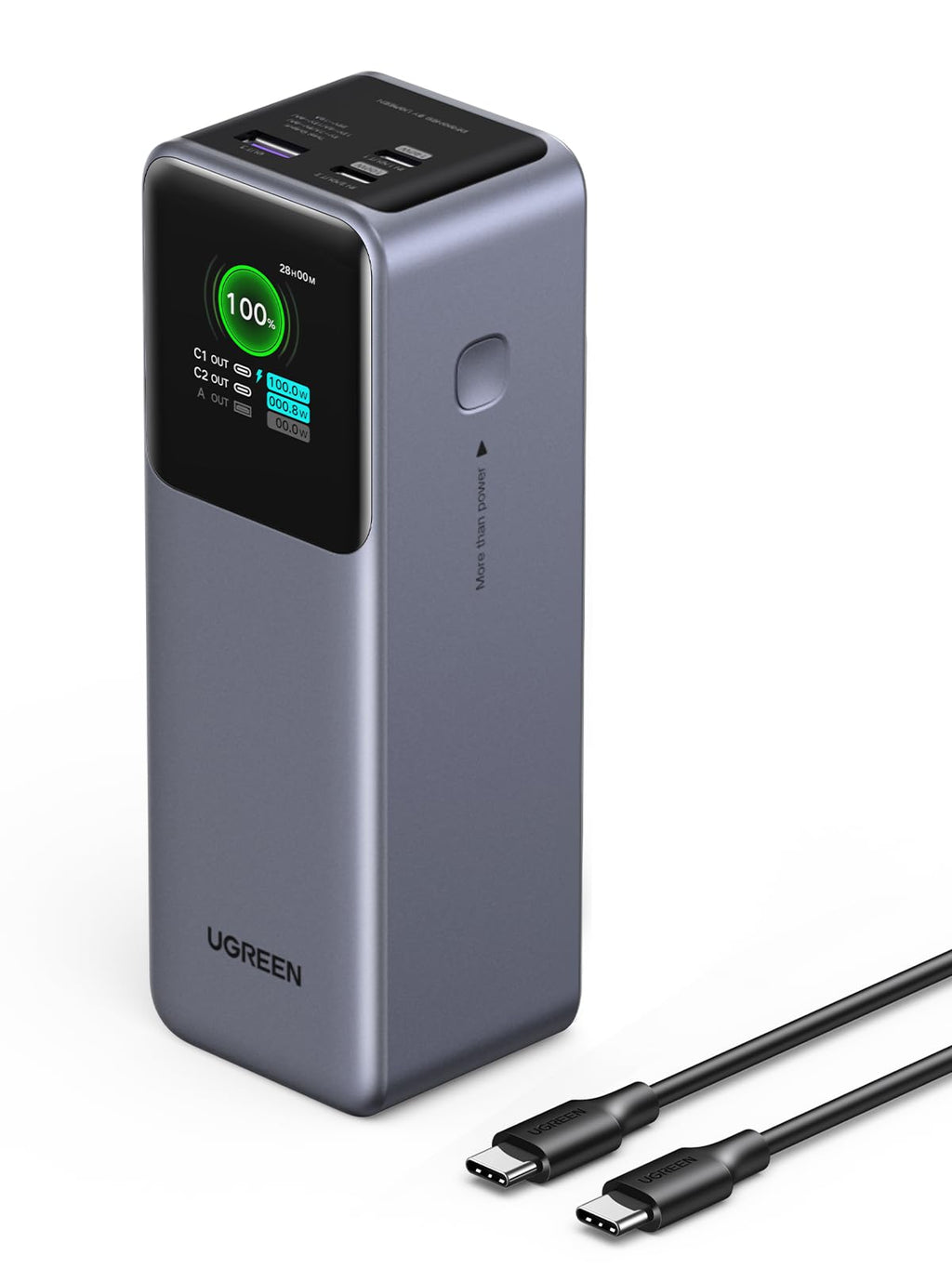 UGREEN Nexode 25,000mAh 200W 3-Port PD Power Bank