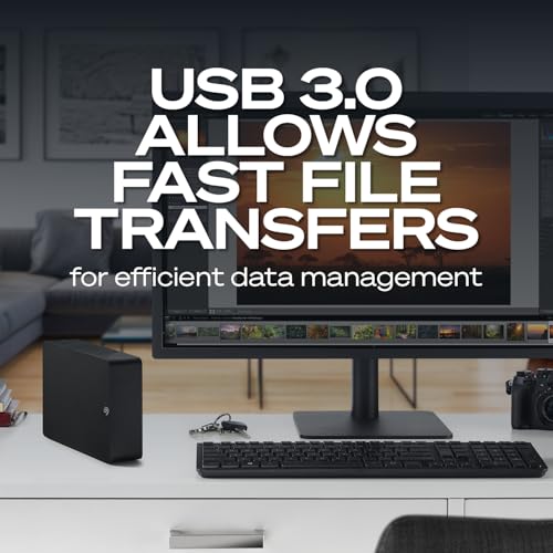 Seagate Expansion 10TB USB 3.0 External Desktop Hard Drive