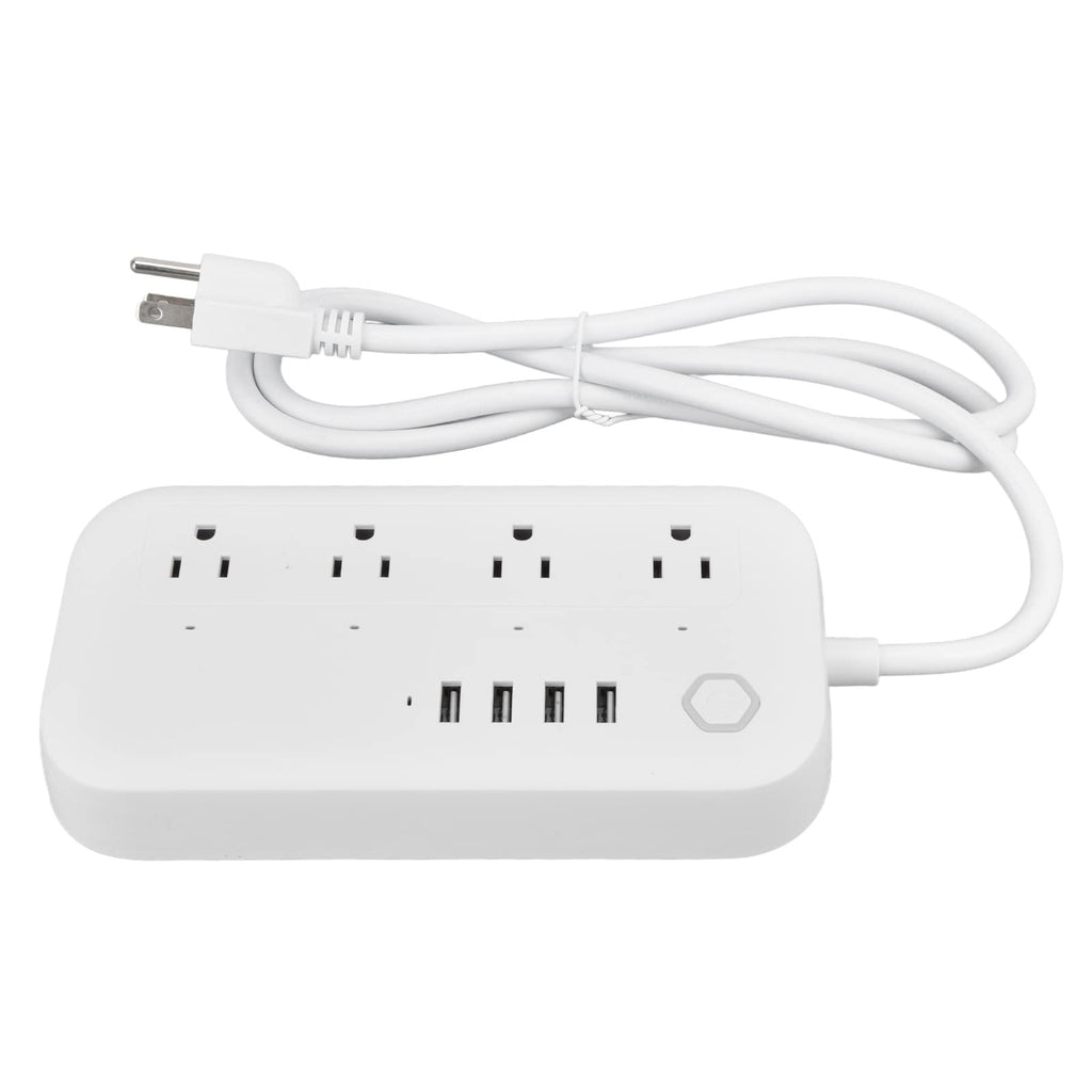 Smart Power Strip with 4 USB Ports & Surge Protection