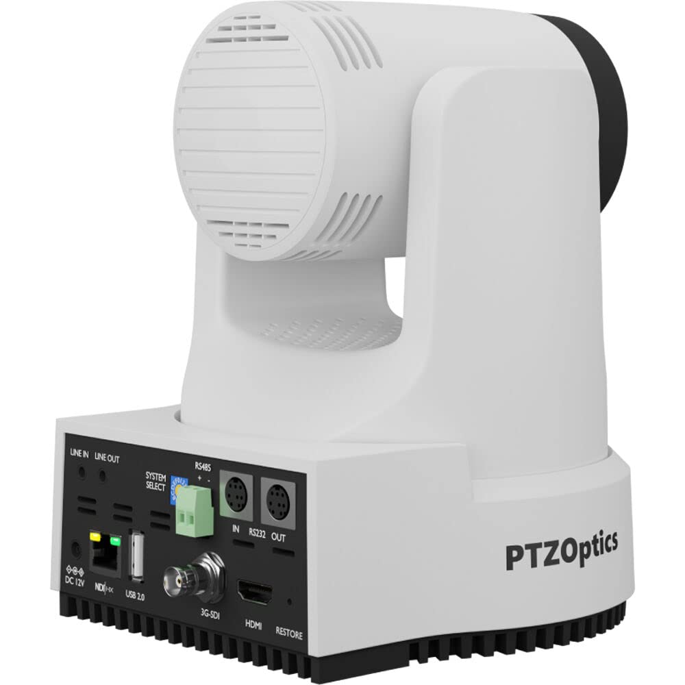 PTZOptics Move 4K 20x PTZ Camera 3-Pack with Mounts
