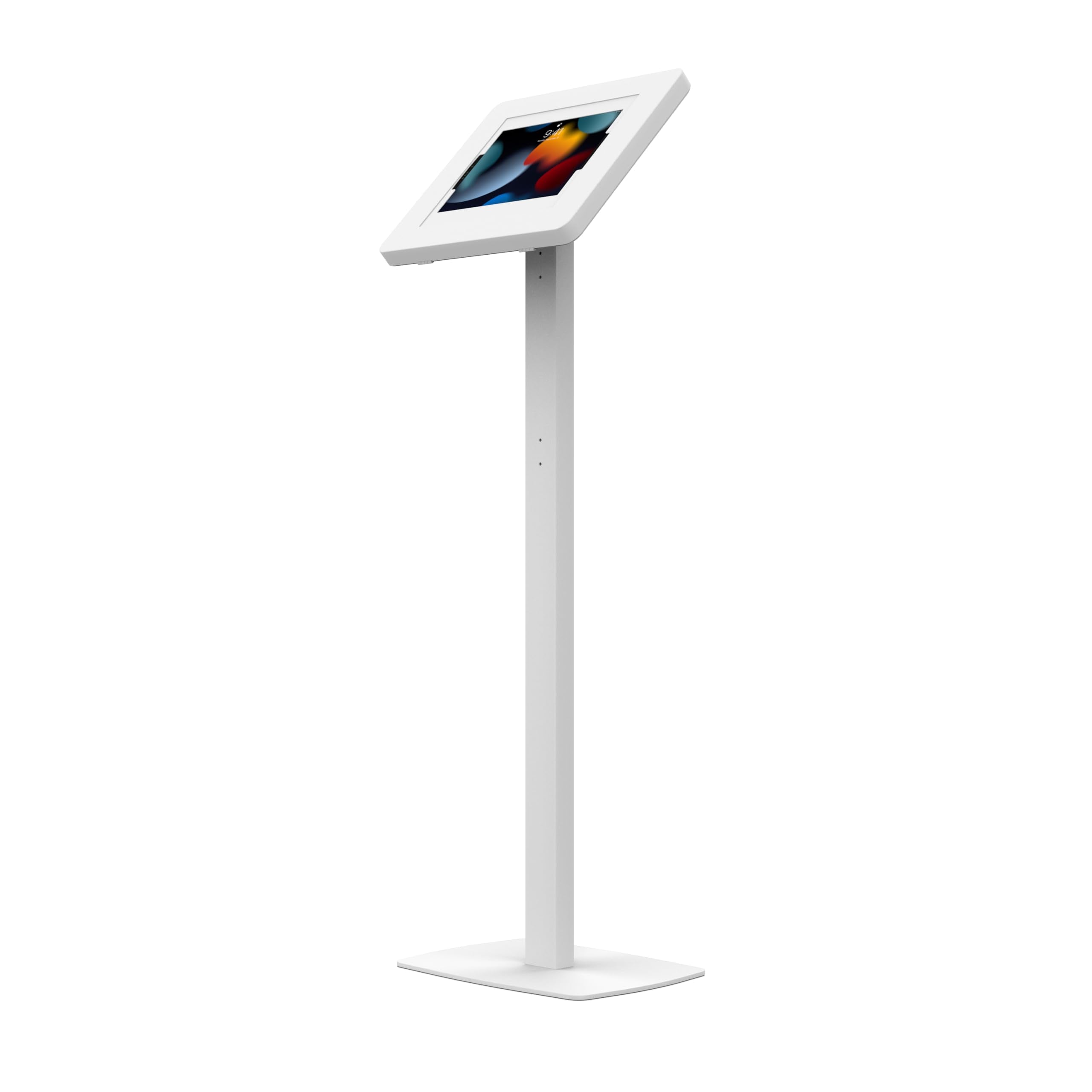 Thin Floor Stand – CTA Tall Standing 360 Degree Kiosk Display Tablet Holder with Charger Access & Lock