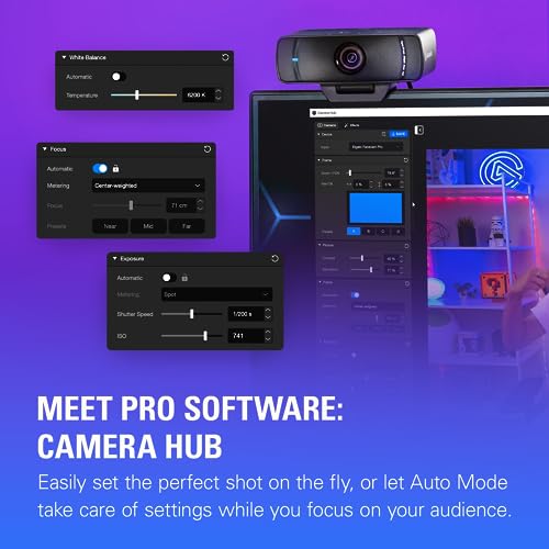 Elgato Facecam Pro 4K60 Webcam for Streaming & Video Calls