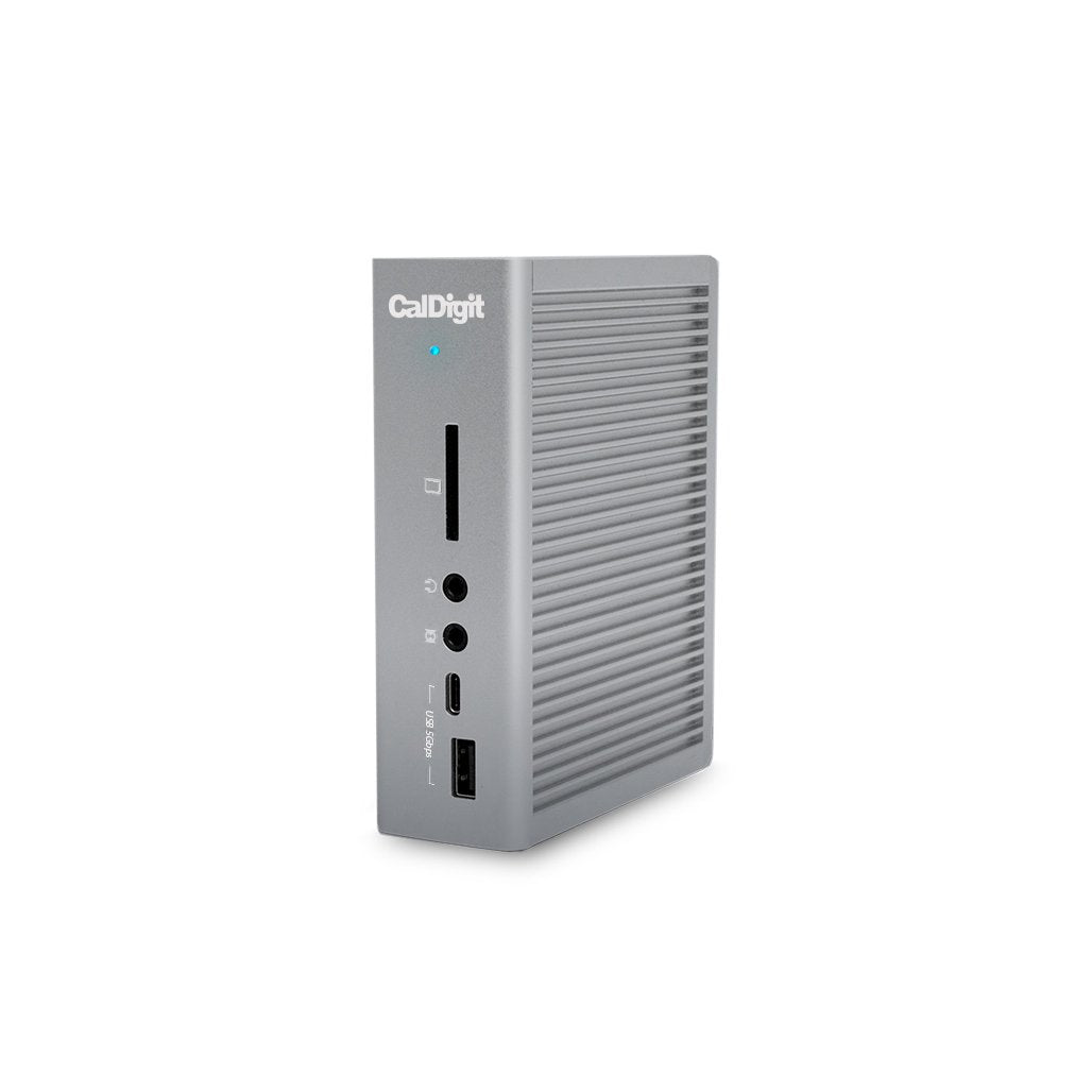 CalDigit TS3 Plus Thunderbolt 3 Dock - 87W Charging, 7X USB 3.1, USB-C Gen 2, DisplayPort, UHS-II SD Card Slot, LAN, Optical Out, for 2016+ MacBook Pro & PC