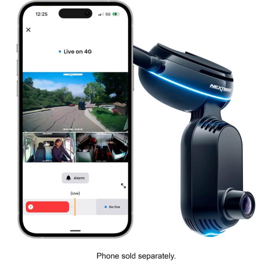 Nextbase iQ 4K Smart Dash Cam Pro with 64GB Card
