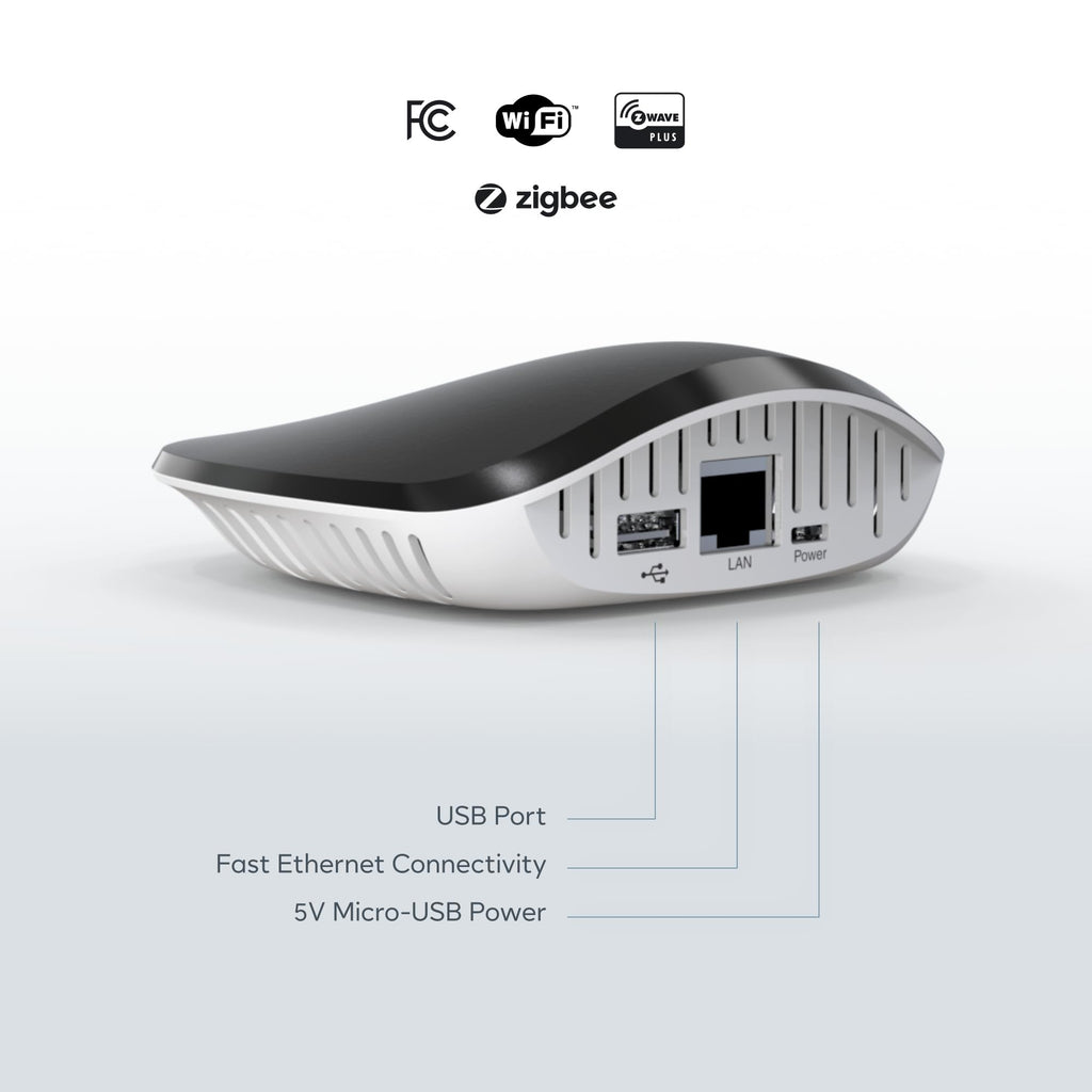 Ezlo Plus Smart Home Hub Kit with Z-Wave Plug & Switch