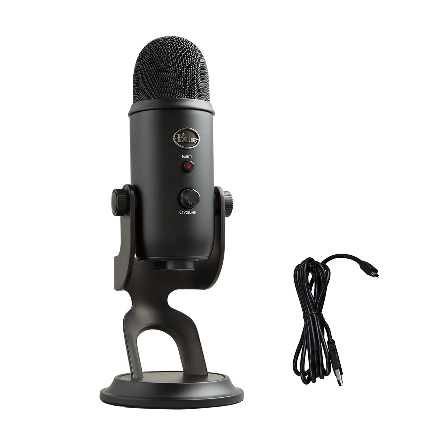 LOGAM Logitech Blue Yeti USB Microphone for PC & Streaming