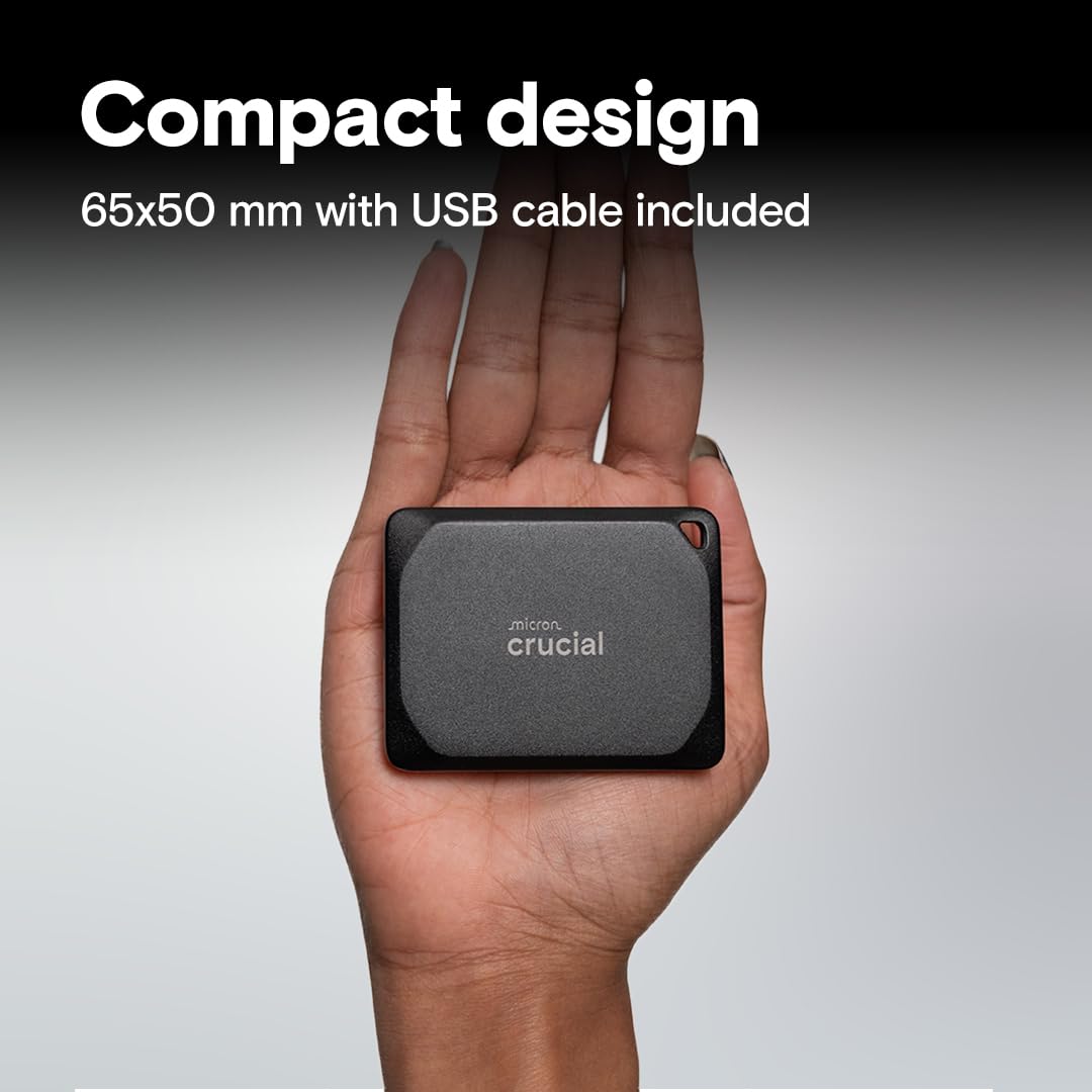 Crucial X10 4TB High-Speed Portable External SSD