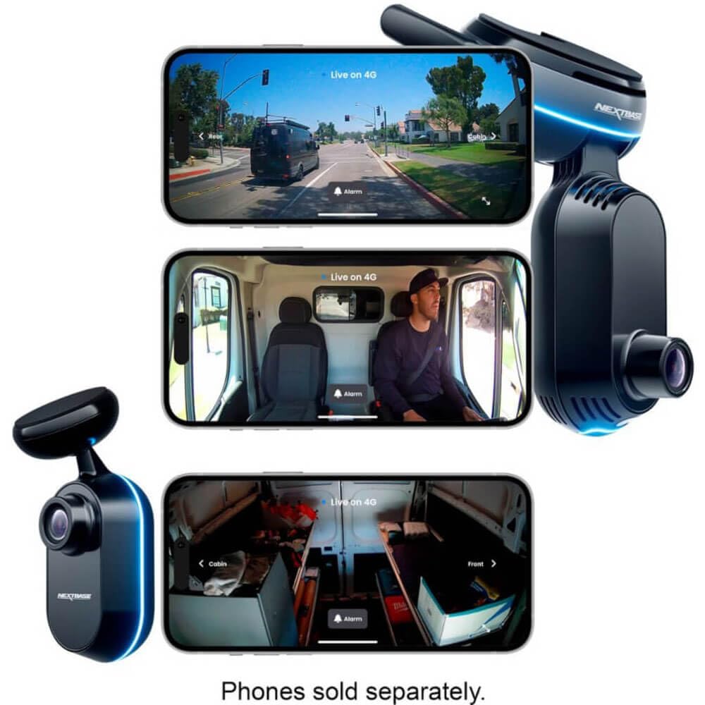 Nextbase iQ 4K Smart Dash Cam Pro with 64GB Card