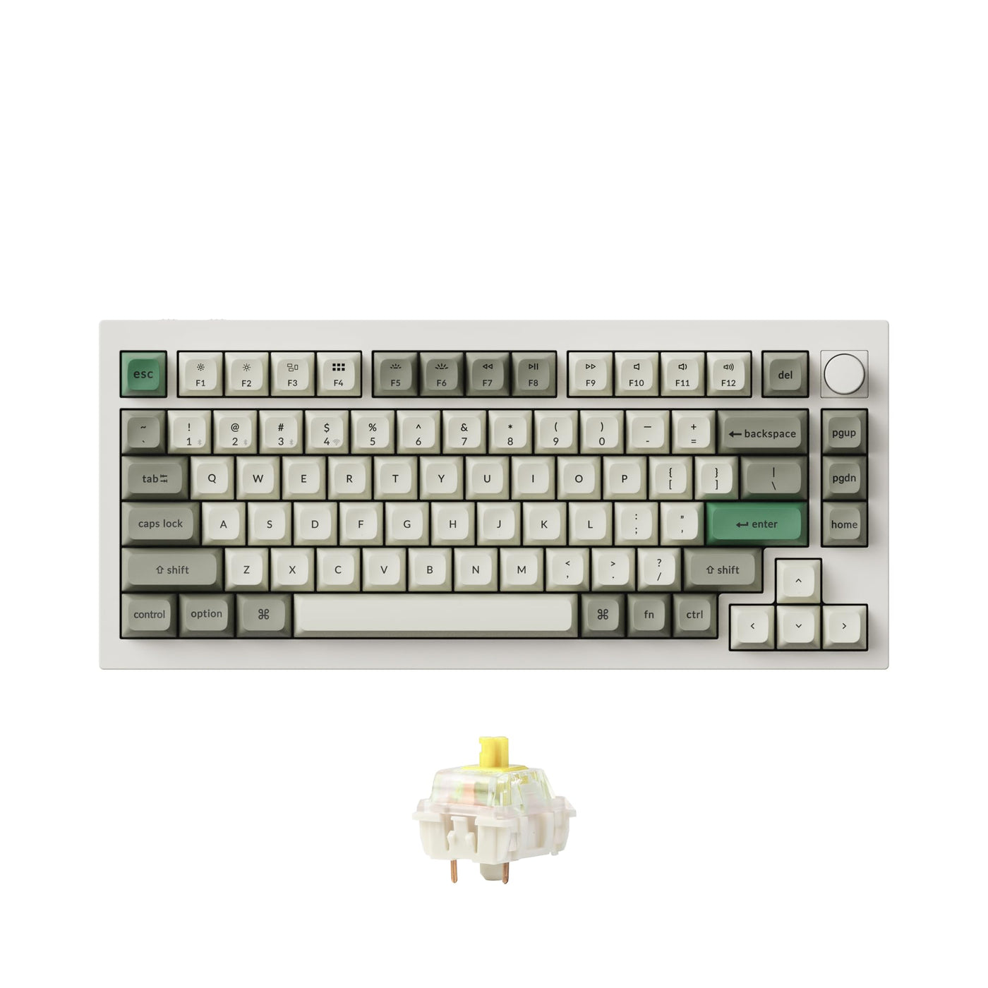 Keychron Q1 Max Hot-Swappable RGB Wireless Mechanical Keyboard
