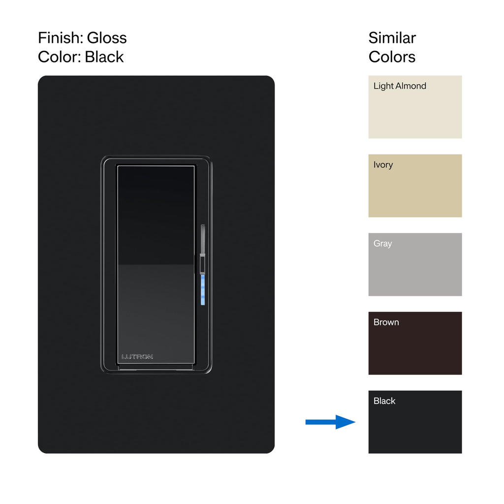 Lutron Caseta Diva Smart Dimmer Switch for LED Lighting