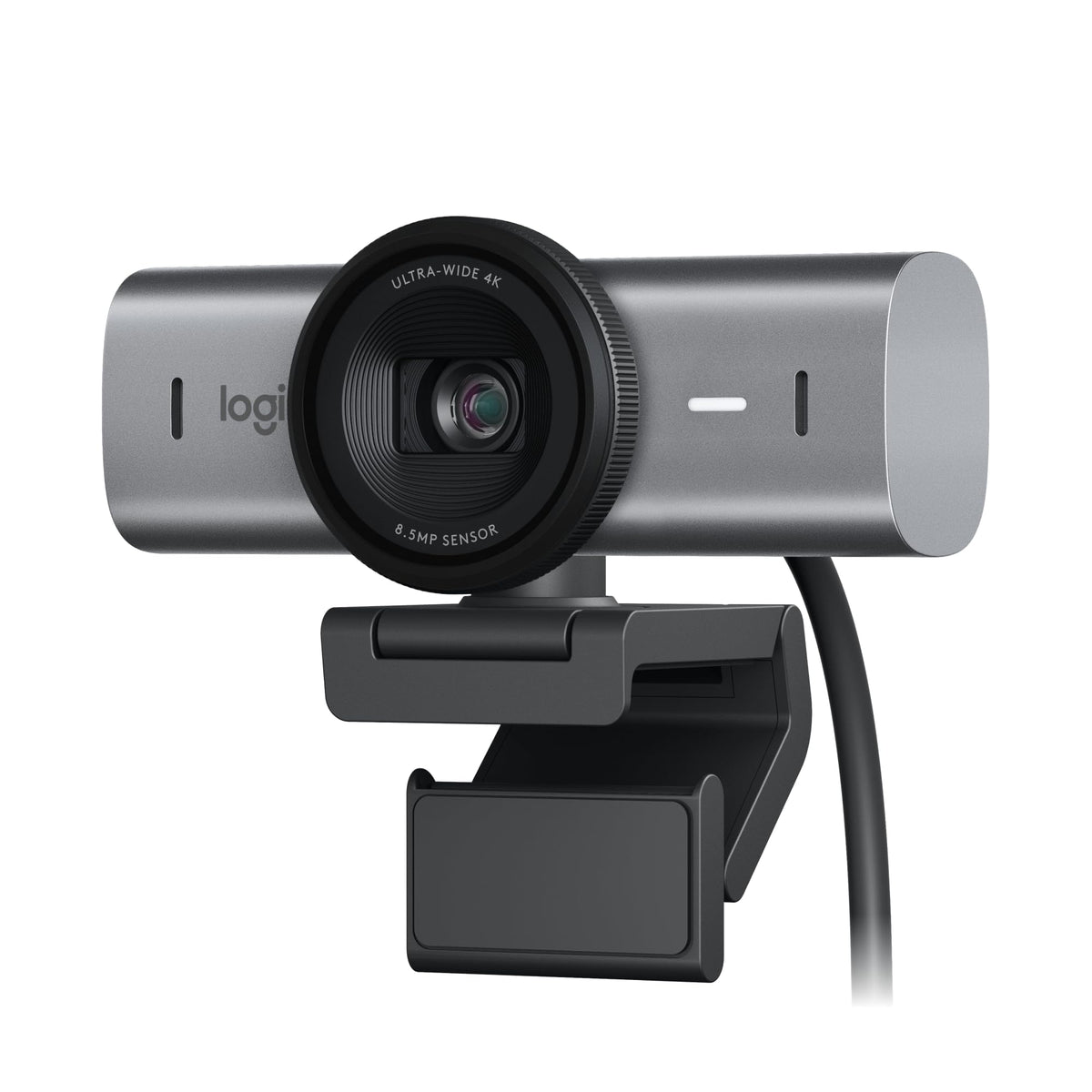 Logitech MX Brio Ultra HD 4K Collaboration, Streaming Webcam, 1080p at 60 FPS, Show Mode, Works with Microsoft Teams, Zoom, Google Meet, Nintendo Switch 2 new GameChat Mode - Graphite, Pack of 4
