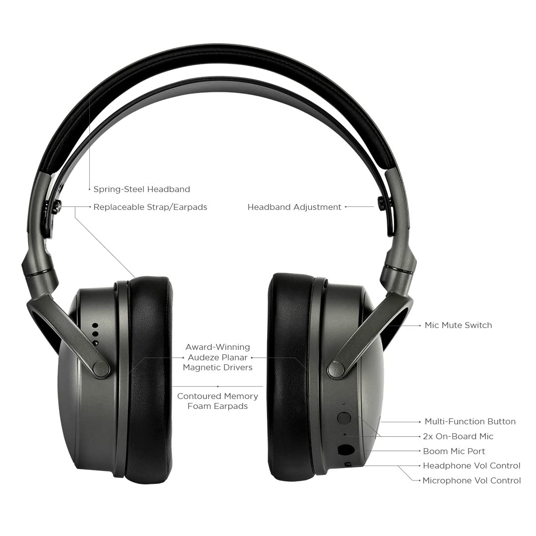 Audeze Maxwell Wireless Gaming Headset for PlayStation Mac PC and Switch