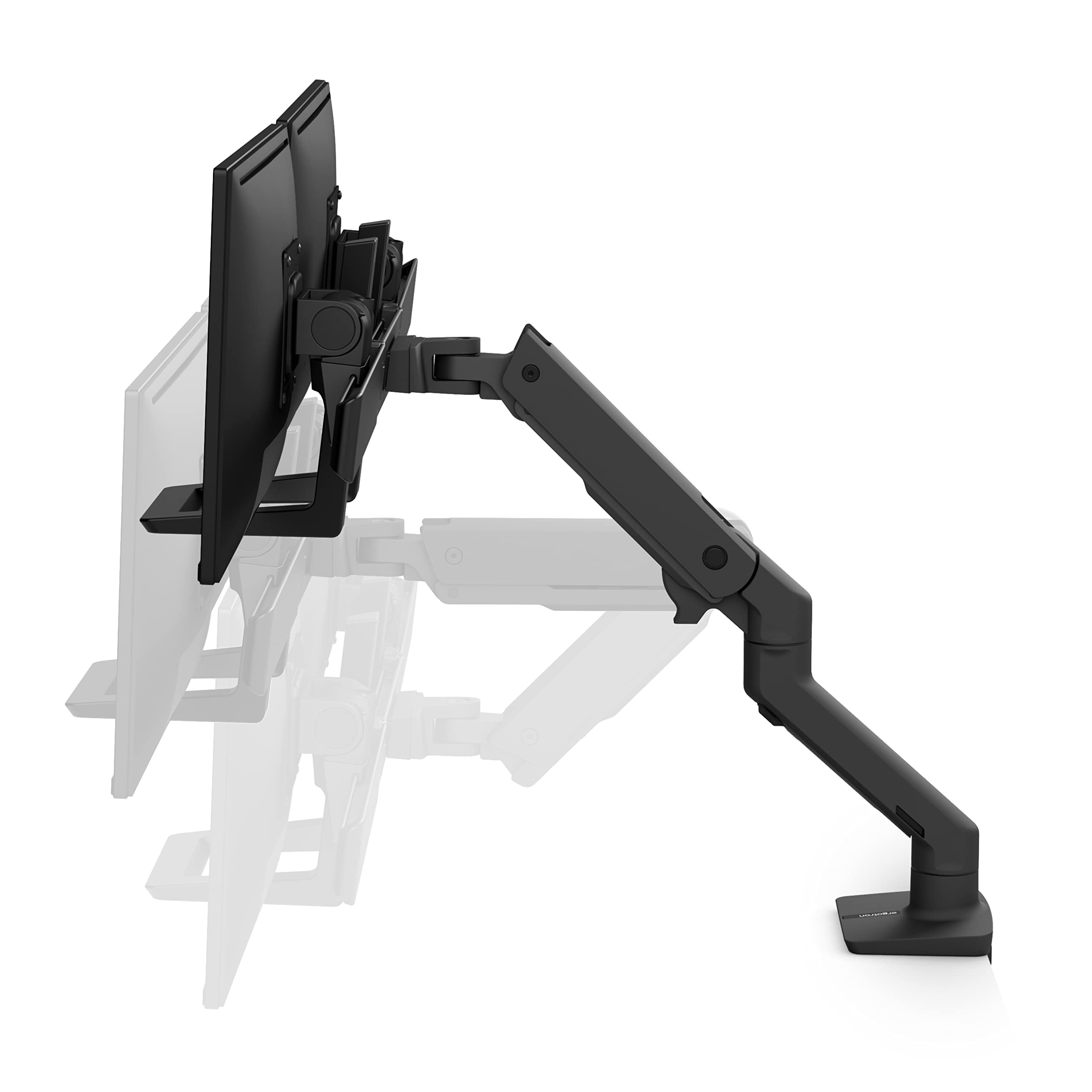 Ergotron – HX Dual Monitor Arm, VESA Desk Mount