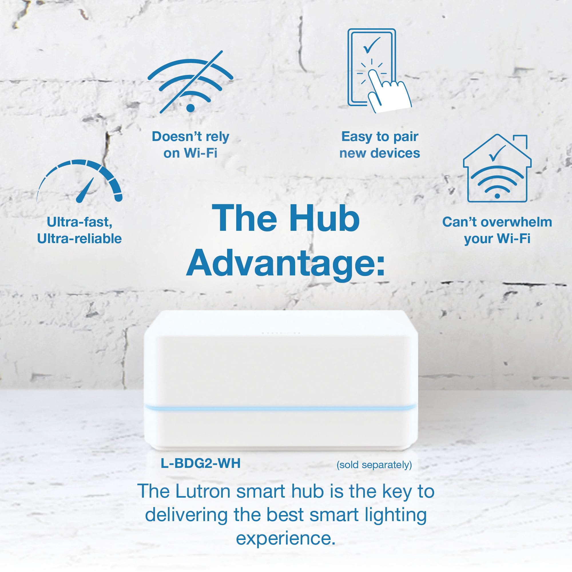 Lutron Caseta Smart Lighting Diva Smart Dimmer Switch for LED Bulbs