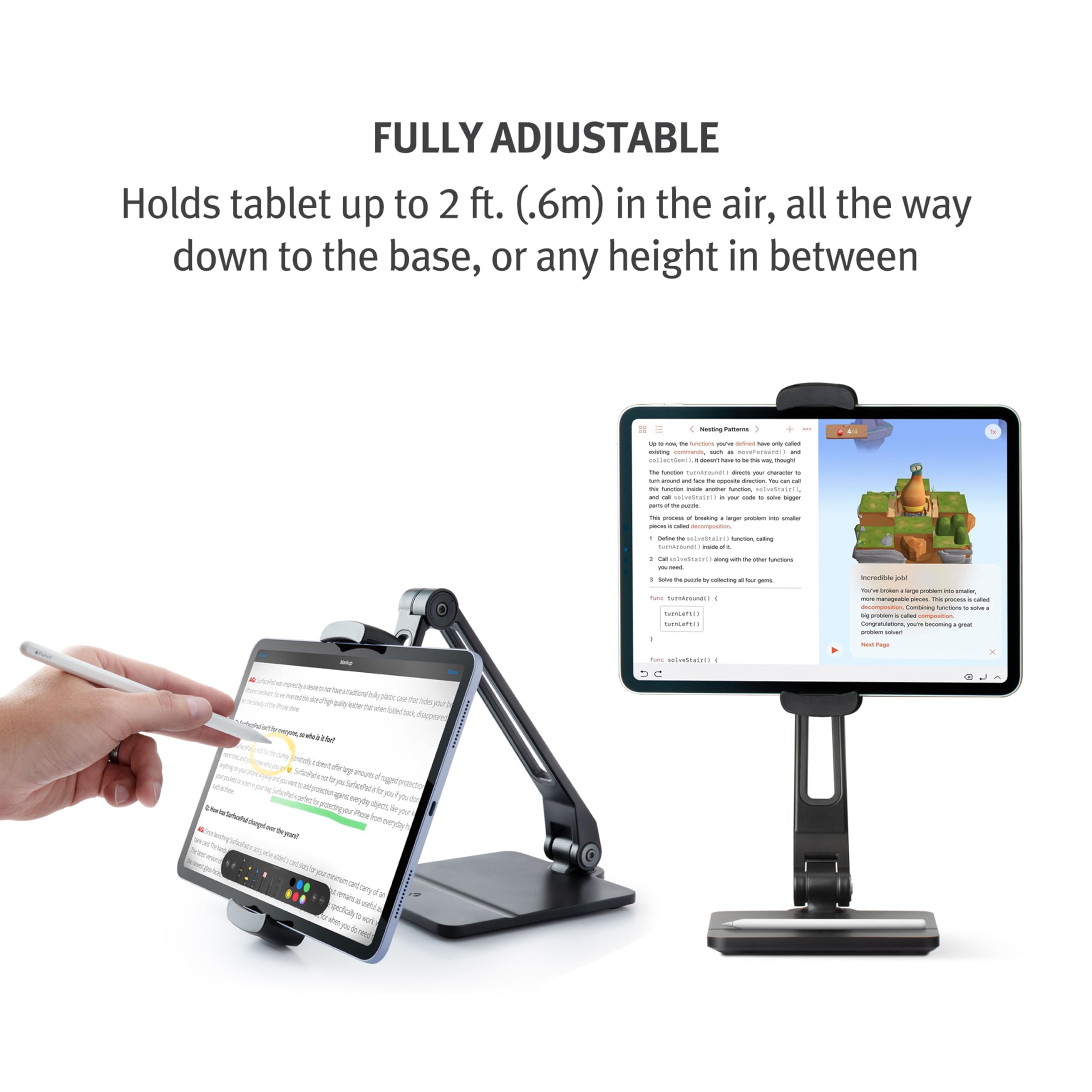 Twelve South HoverBar Duo for iPad/iPad Pro/Tablets