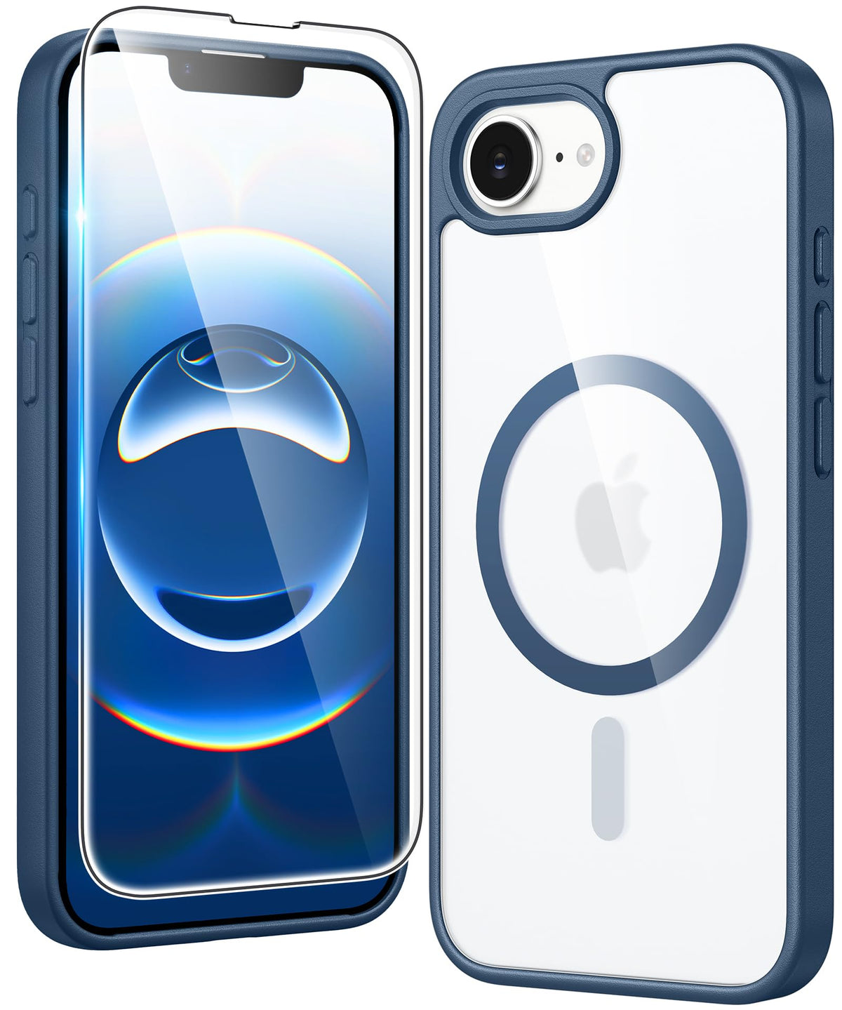 FNTCASE for iPhone Case Clear Magnetic Compatible with Magsafe