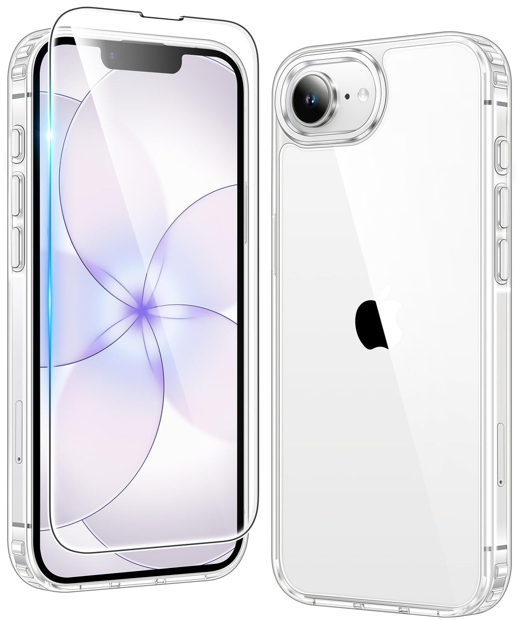 FNTCASE for iPhone Case Clear Magnetic Compatible with Magsafe