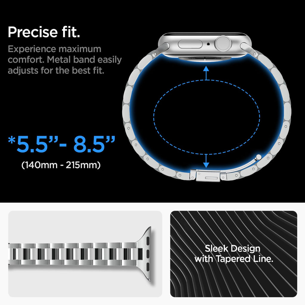 Spigen Modern Fit 316L Stainless Steel Apple Watch Band