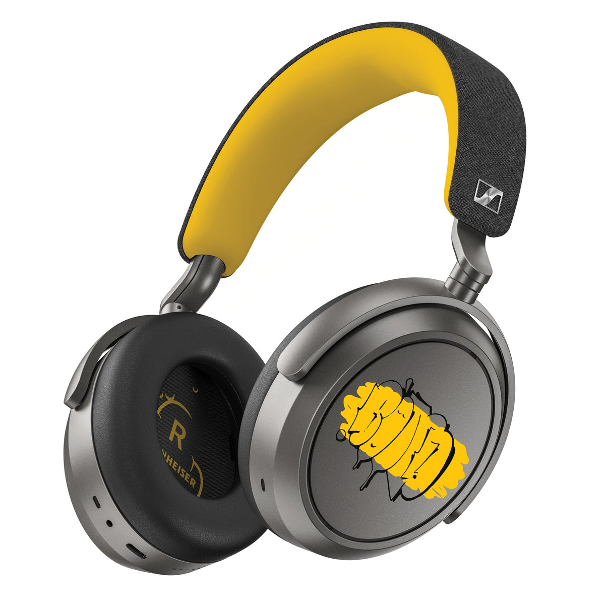SENNHEISER Momentum 4 Wireless Noise Cancelling Headphones - Bluetooth Headset for Crystal-Clear Calls with Adaptive Noise Cancellation, Over-Ear Headphones, 60h Battery Life, Folding Design