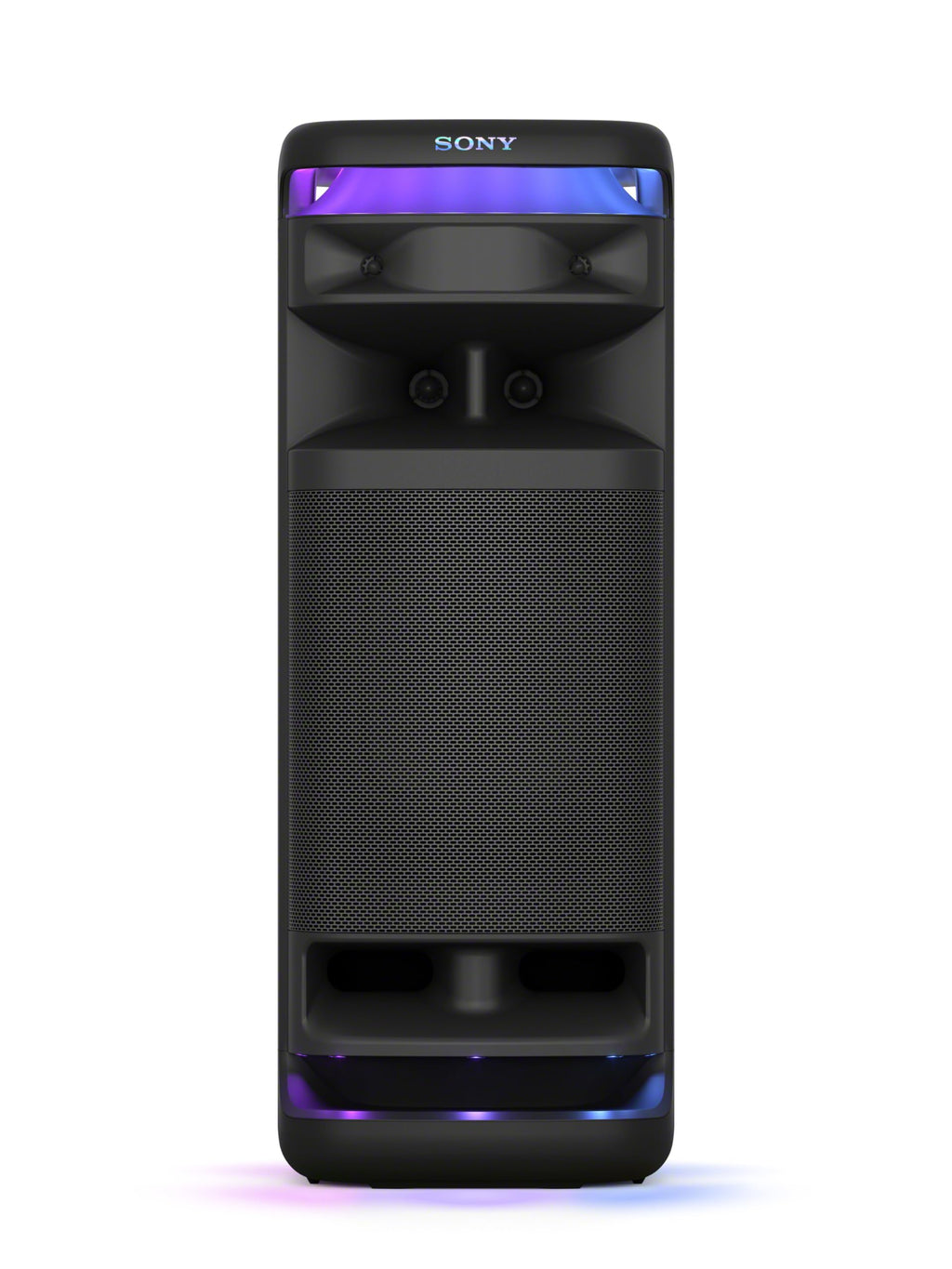 Sony ULT Tower 10 Bluetooth Karaoke Party Speaker with Powerful Bass, 360° Sound and Party Lights, Included Wireless Microphone – New