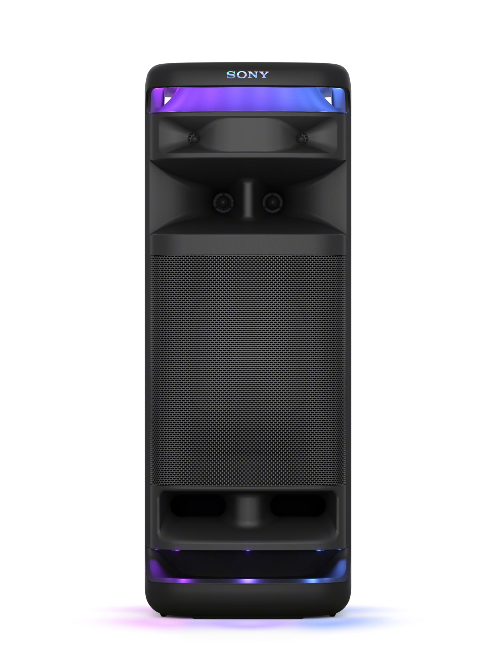 Sony ULT Tower 10 Bluetooth Karaoke Party Speaker with Powerful Bass, 360° Sound and Party Lights, Included Wireless Microphone – New