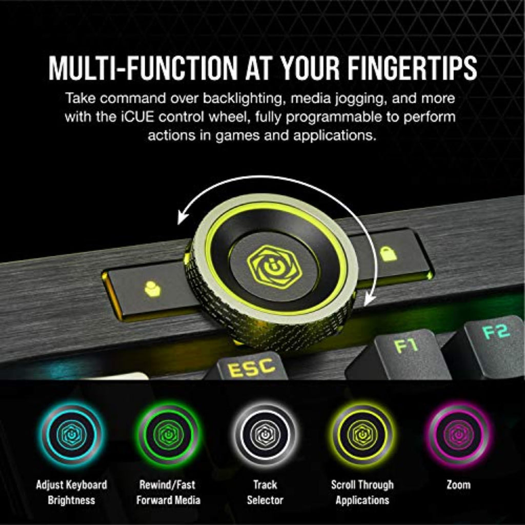 Corsair K100 RGB Optical-Mechanical Gaming Keyboard