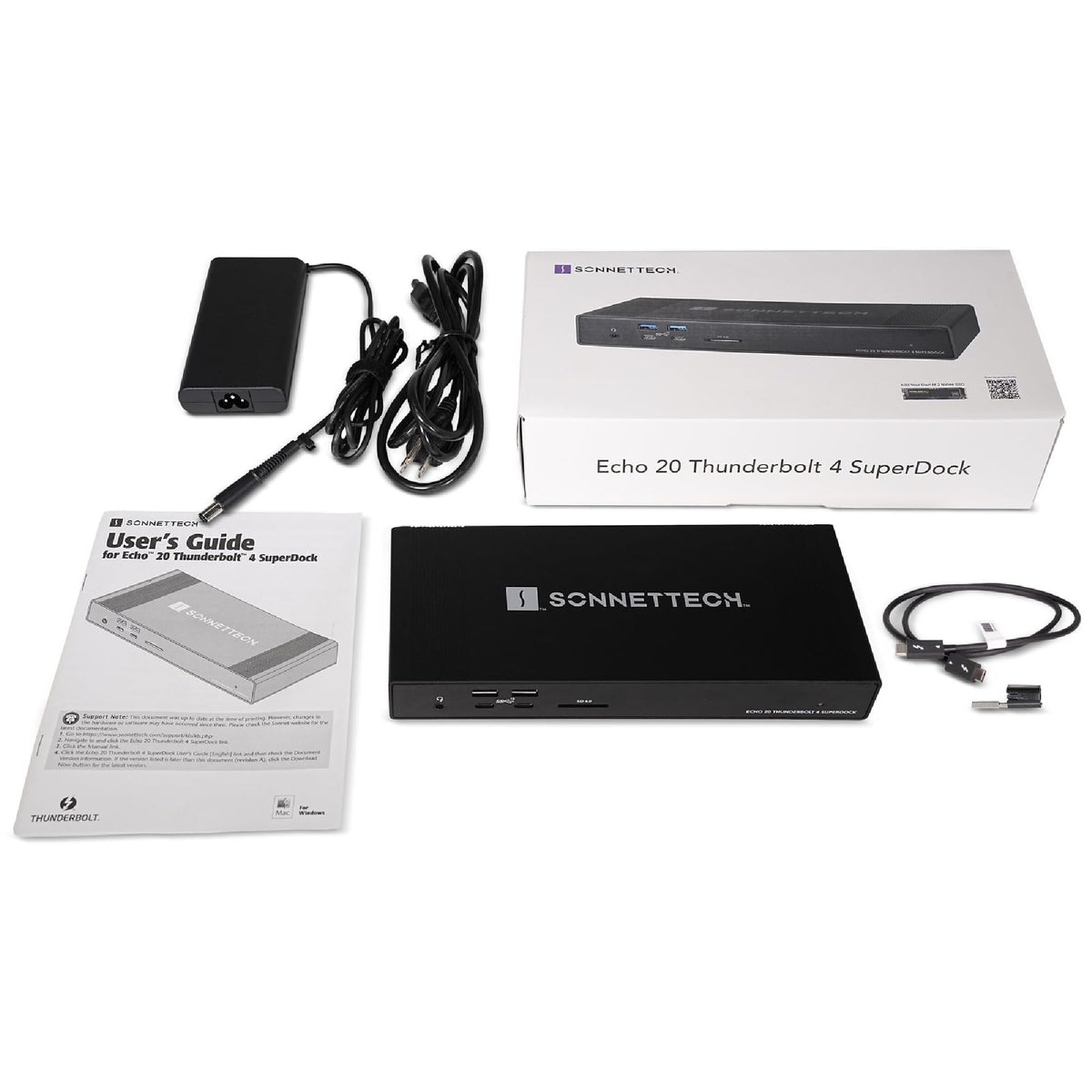Sonnet Echo 20 Thunderbolt 4 SuperDock