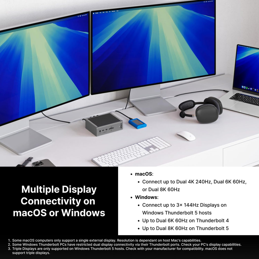 CalDigit Thunderbolt 5 TS5 Docking Stations