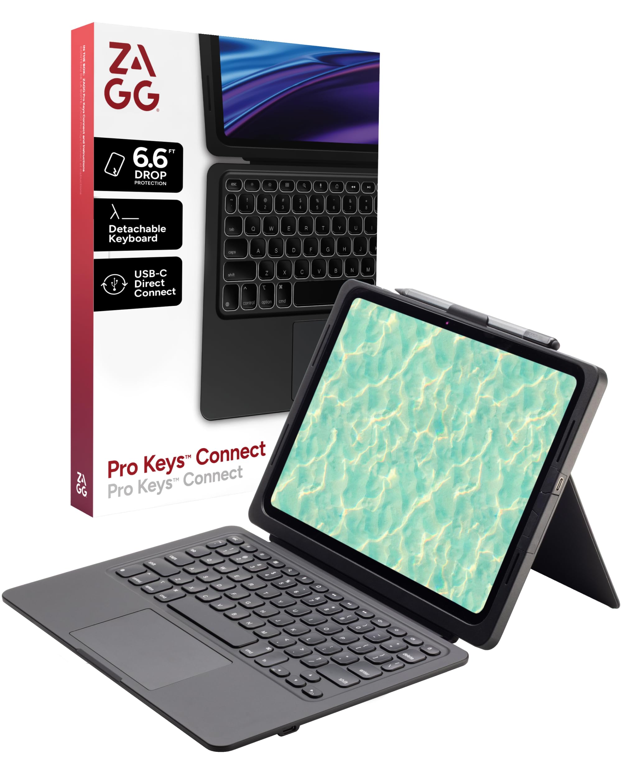 ZAGG Pro Keys iPad Keyboard Case