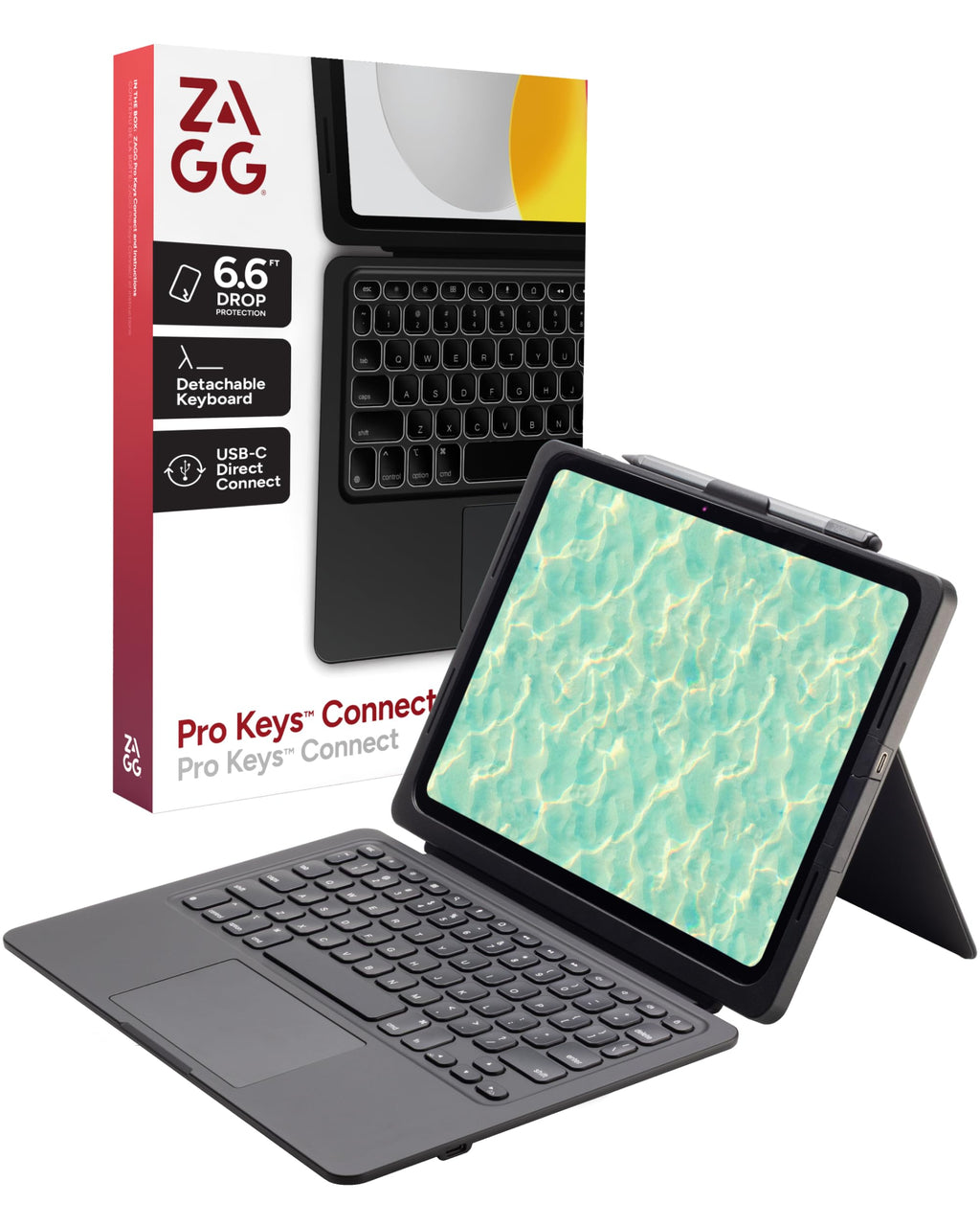 ZAGG Pro Keys iPad Keyboard Case