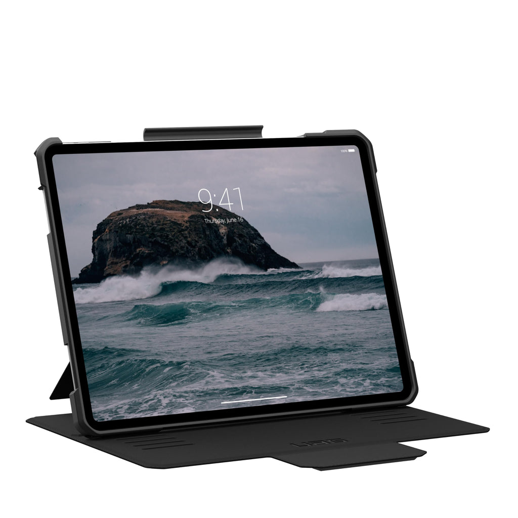 URBAN ARMOR GEAR UAG Designed for iPad Air 13" Case M4/M3 2024-2026 Rugged Multi-Angle Viewing Folio Protective Cover with Pencil Holder & Adjustable Stand