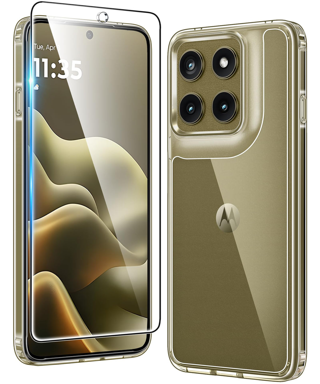 FNTCASE for iPhone Case Clear Magnetic Compatible with Magsafe