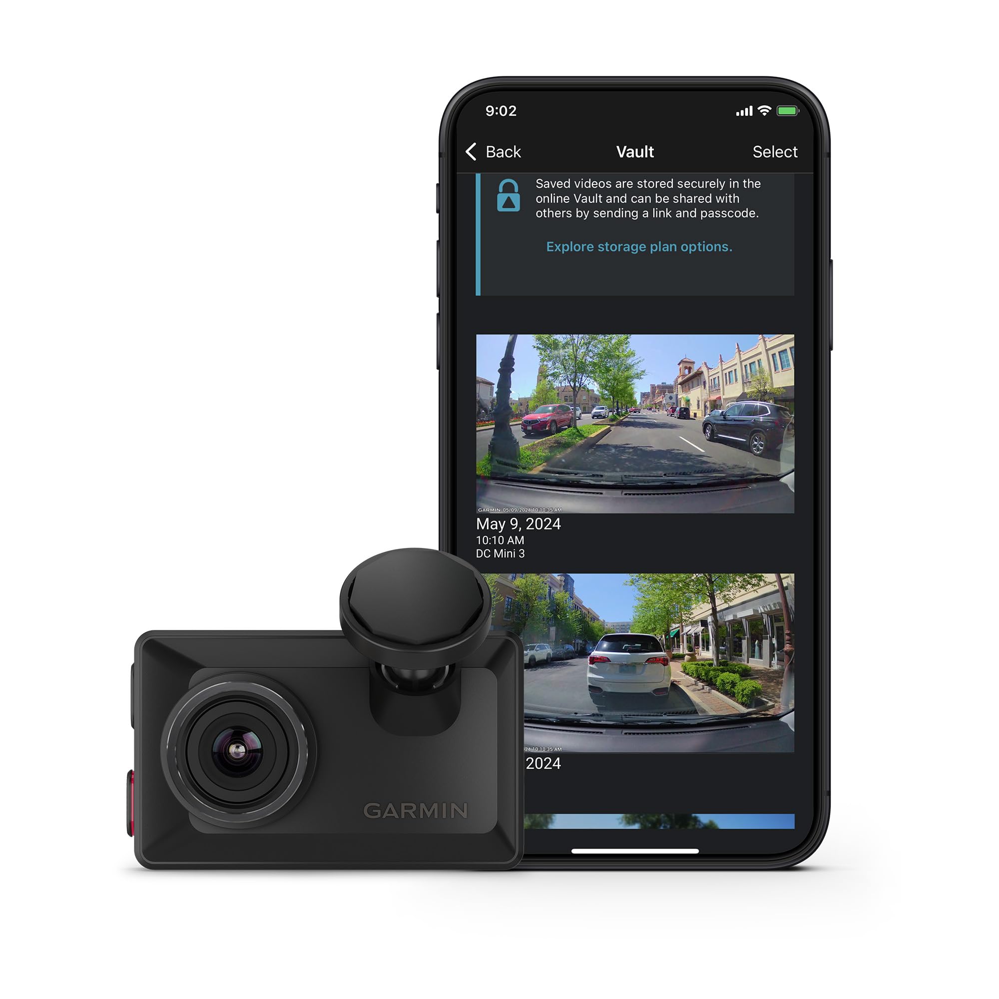 Garmin Compact Dash Camera for Everyday Driving