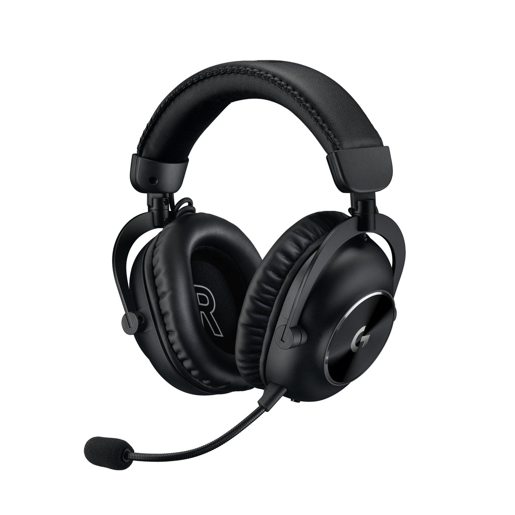 Logitech G PRO X 2 Lightspeed Wireless Gaming Headphones, Detachable Boom Microphone, 50 mm Graphen Drives, DTS:X Headphone 2.0, 7.1 Surround, Bluetooth/USB/3.5 mm Aux, PC, PS5, PS4, Switch, Black
