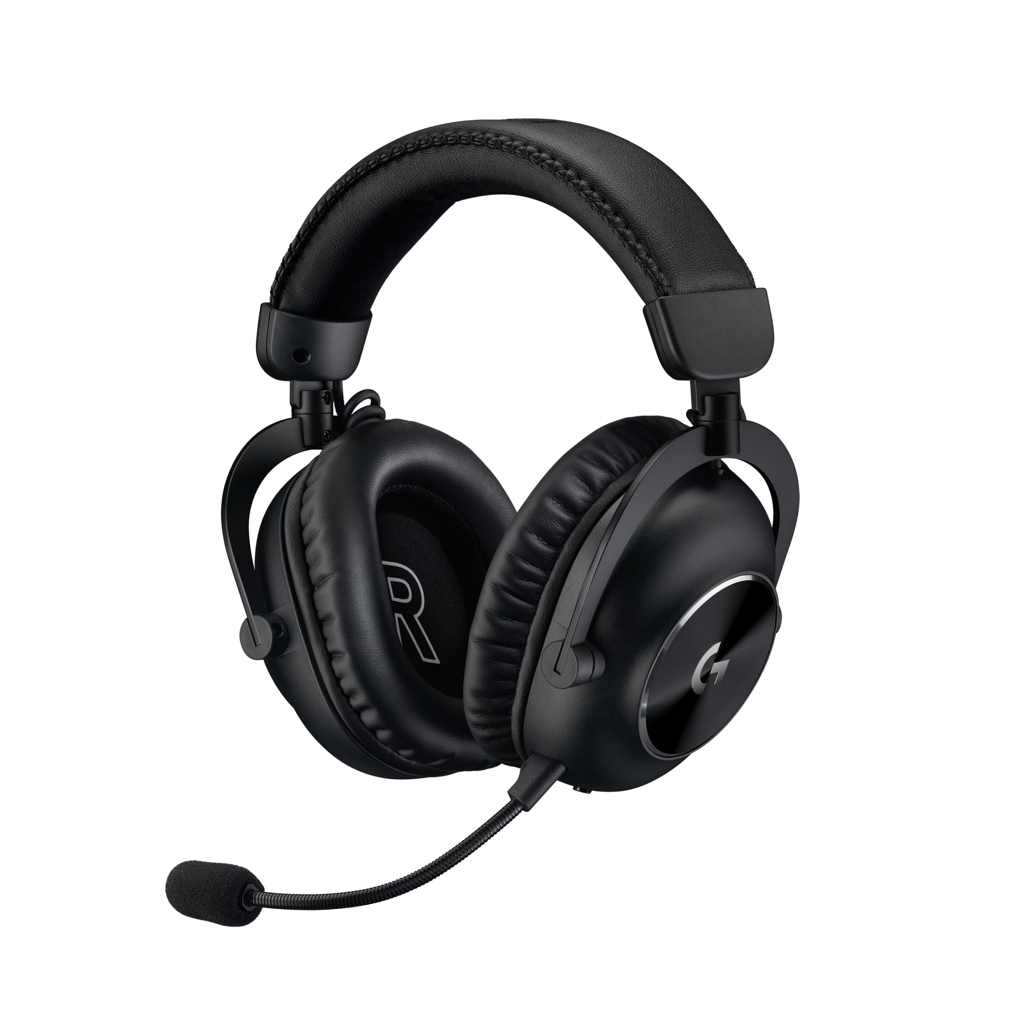 Logitech G PRO X 2 Lightspeed Wireless Gaming Headphones, Detachable Boom Microphone, 50 mm Graphen Drives, DTS:X Headphone 2.0, 7.1 Surround, Bluetooth/USB/3.5 mm Aux, PC, PS5, PS4, Switch, Black