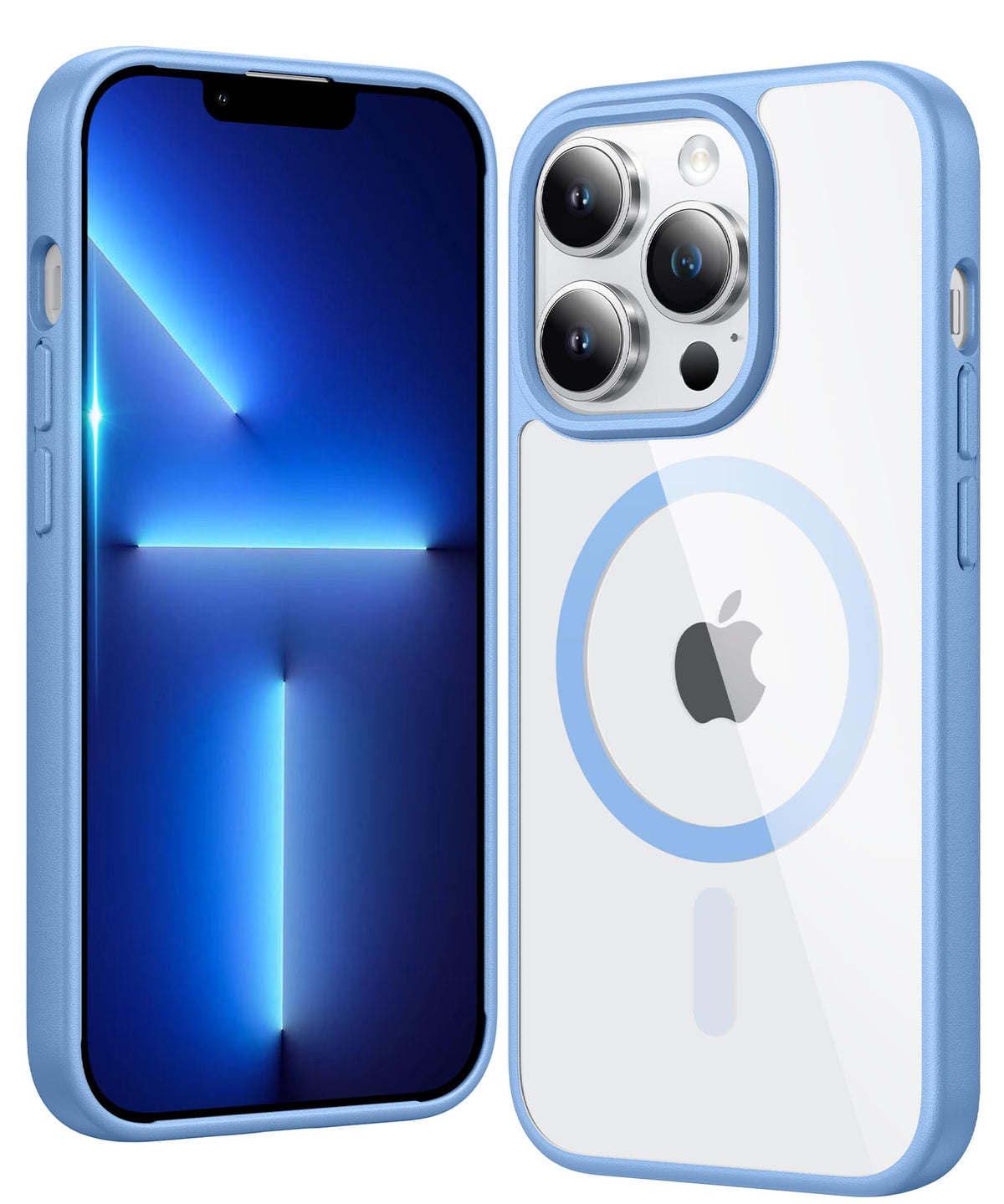 FNTCASE for iPhone Case Clear Magnetic Compatible with Magsafe