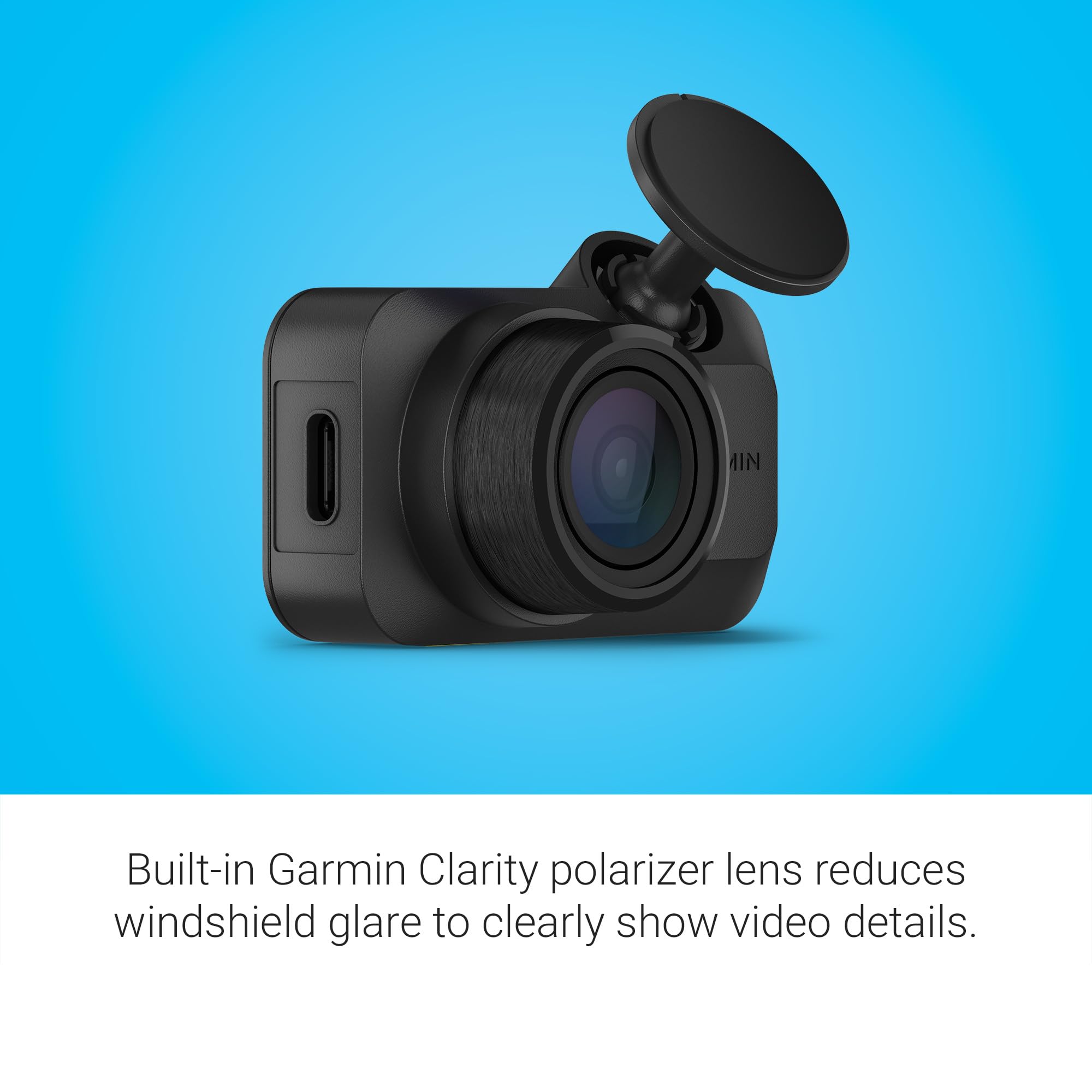 Garmin Compact Dash Camera for Everyday Driving