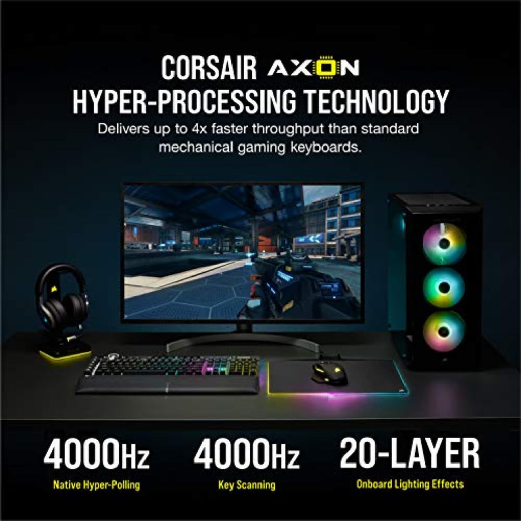 Corsair K100 RGB Optical-Mechanical Gaming Keyboard